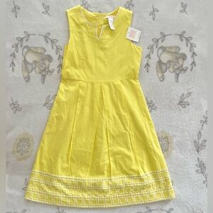 Janie and Jack Girls Yellow Dress